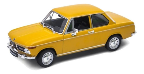 Bmw 2002 Ti 1968 Naranja Original Coleccion Welly 1:24 St