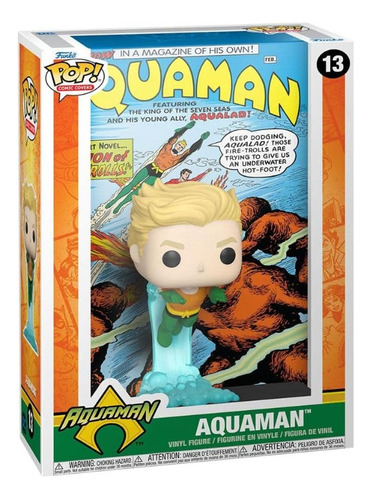 Funko Pop Aquaman 13 Comic Cover