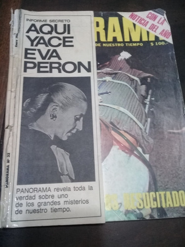 Revista Panorama * Año 1966, Nº32,  Tapa Evita