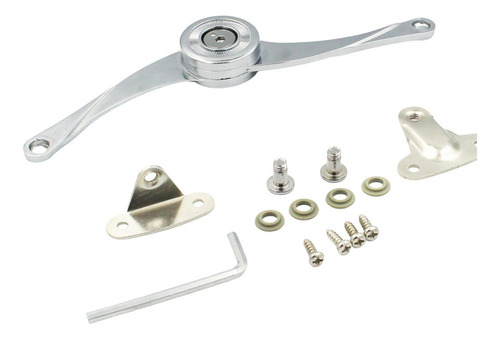 // 3 Bisagra De Soporte De Tapa Plegable Con Tornillos Y