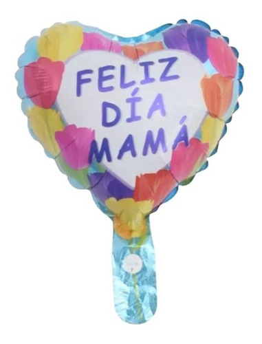 50 Globos Feliz Día De La Madre Te Quiero Mamá Mini Deco