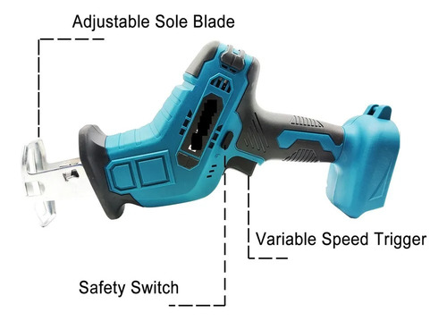 Reciprocating Reciprocating Saw Wireless 2 Batteries 48vf