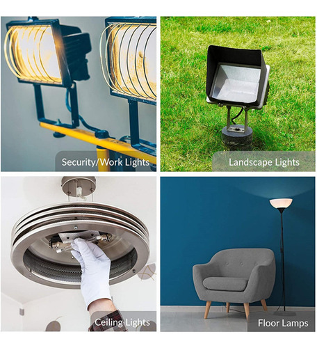 2 Bombilla Lineal Contemporánea Para Iluminación 2 Piezas