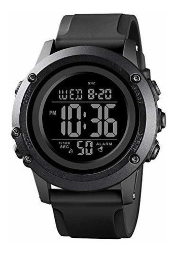 Reloj Digital Deportivo Para Hombre, Esfera Grande