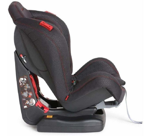 Cadeira infantil para carro Galzerano Flyn preto