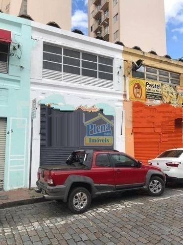 Imagem 1 de 8 de Salão Para Alugar - Centro - Campinas/sp - Sl1072