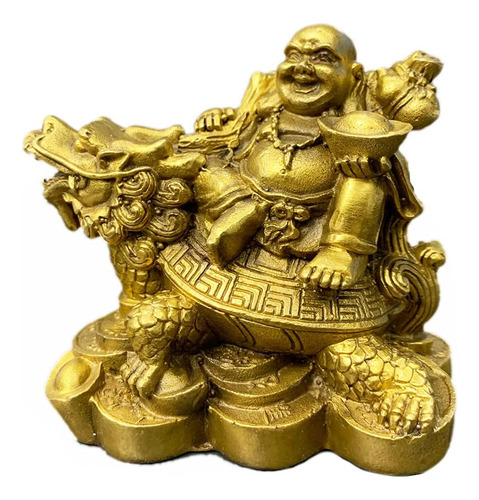 Estatua De Buda Sonriente De Feng Shui, Escultura De Maitrey