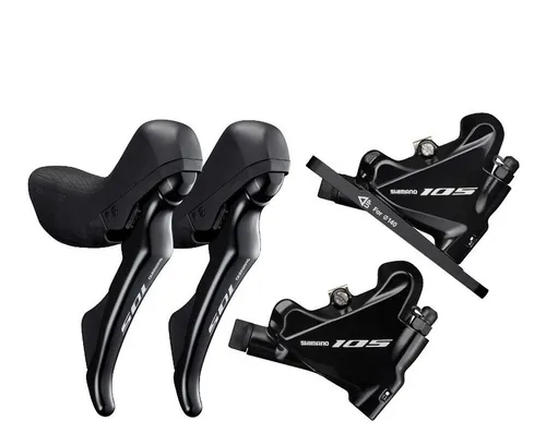 Sti Hidr ulicos Shimano 105 St R7020 2x11 Vel Calipers Ruta