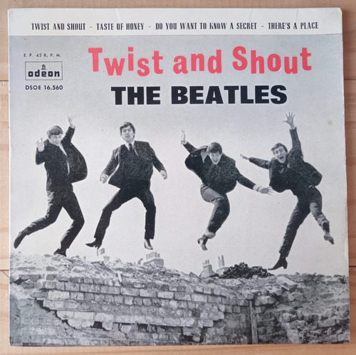 The Beatles Twist And Shout + 3 España 1963 Vinilo 7 Puntos Estándar (Usado)