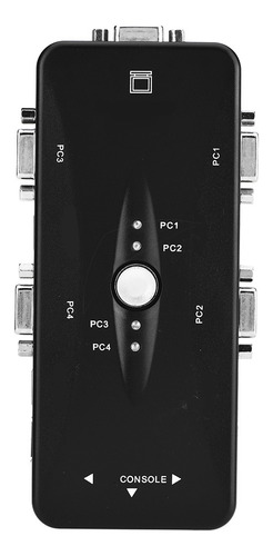Conmutador Kvm Usb 2.0 De 2/4 Puertos Vga Manual Para Compar