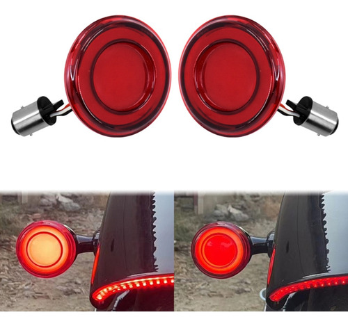 Kit De Luz De Señal De Giro Estilo Bala (gy), Luz Ámbar Para