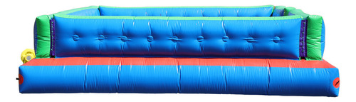 Brinquedo Inflável Guerra De Cotonete Arena 4,8x4,8 C/ Motor Cor Colorido
