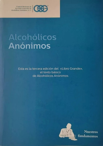 Libro Alcoholicos Anonimos Y 12 Pasos Tradicion Letra Grande