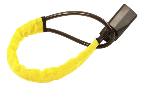 Qp Compatible Bloqueo De Volante Con 2 Llaves Antirrobo,