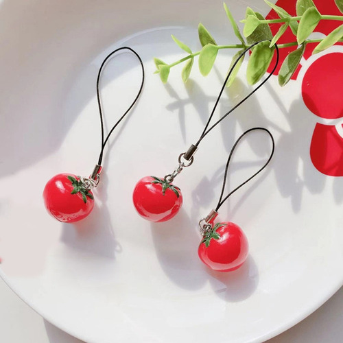 Yc Cordón Pequeño Con Forma De Fruta Artificial Para Fresas