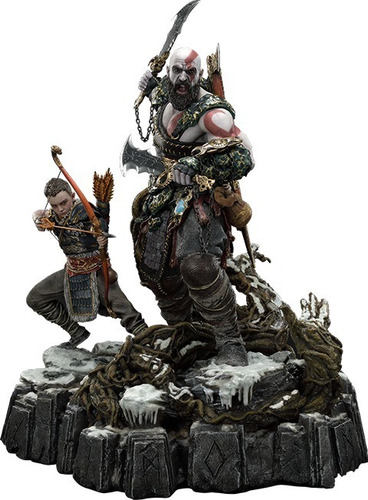 Kratos & Atreus Ivaldi's Deadly Mist Armor Deluxe - Prime 1
