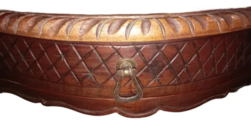 Consola De Madera Con Espejo (Usado)