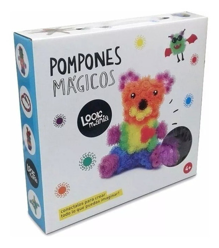 Imagen 2 de 10 de Juego Didáctico Pompones Magicos (bunchems) 400 Abrojos