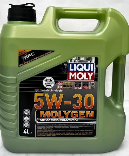 Aceite Sintético Liqui Moly 5W-30 Molygen