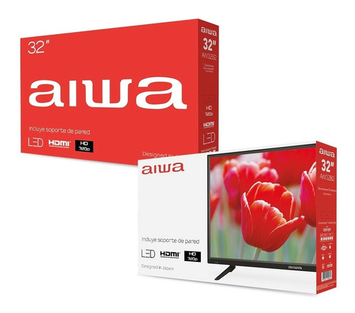 Imagen 3 de 6 de Televisor Aiwa 32 Led Hd Hdmi