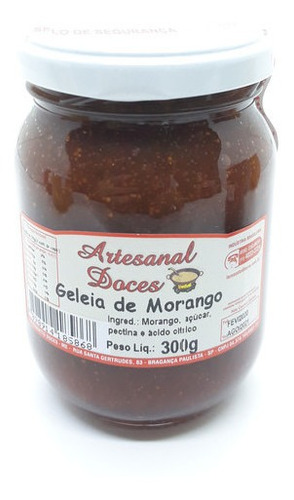 Imagem 1 de 10 de Geléia De Morango 300g