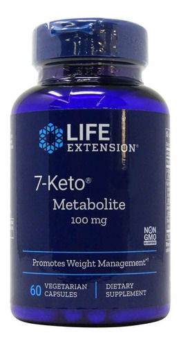 7-keto 100mg - Life Extension (60 Cápsulas)
