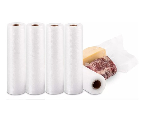5 Rollos Gofrados C/u De 20cm X 5 Mtrs. Sellado Al Vacío-