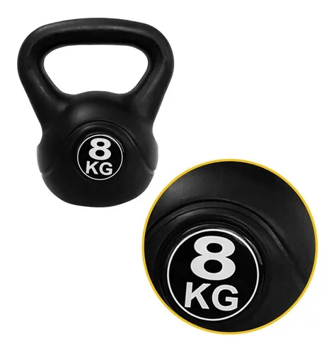 Pesa Rusa 4kg Kettlebell Negro - Promart