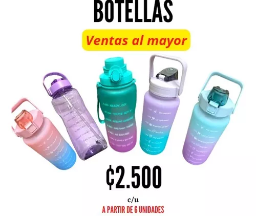 Botella Motivacional 2 litros - Colors - Nik Nak