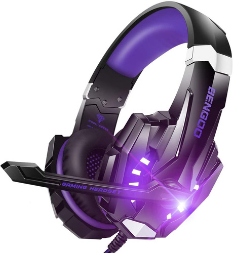 Auriculares Bengoo G9000  Para Ps4 Pc Xbox One-violeta