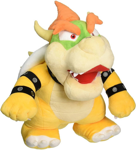 Imagen 1 de 1 de Little Buddy Peluche Bowser 16 Pulgadas Nintendo Mario Bros