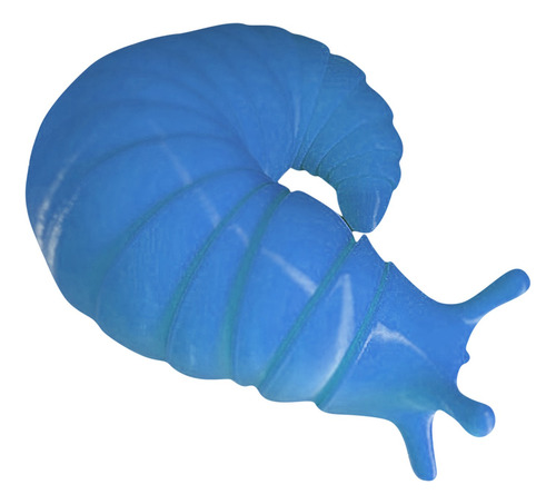Un Juguete Infantil Fidget Slug Impreso En 3d, Amigable Y Ar