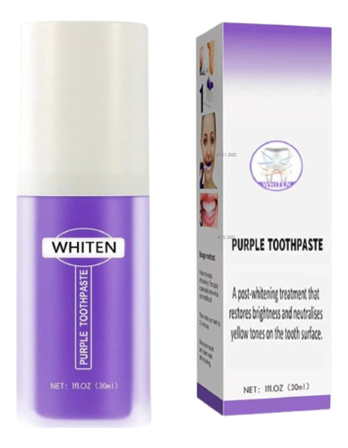 Espuma Dental Purple Smile - Ml - mL a $756