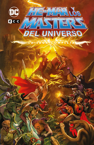 He-man Y Los Masters Del Universo - La Saga Completa, De Geoff Johns. Editorial Ecc España, Tapa Blanda, Edición 1 En Español