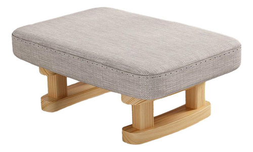 Aplicable A Taburete Acolchado Para Pies, Silla Rectangular