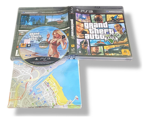 Gta 5 Completo Ps3 Legendado Pronta Entrega Fisico! (Recondicionado)