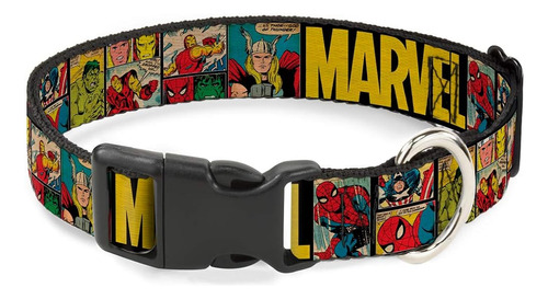 Cuello De Gato Escaparate Marvel Retro Comic Paneles Negro A