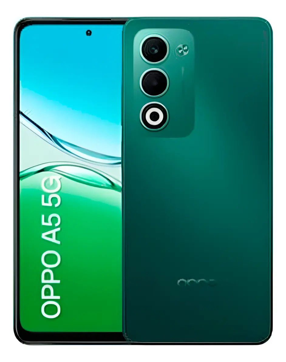 Smartphone Oppo A5 5g Tela 6.67 256gb 8gb Ram Câmera 50mp - Verde