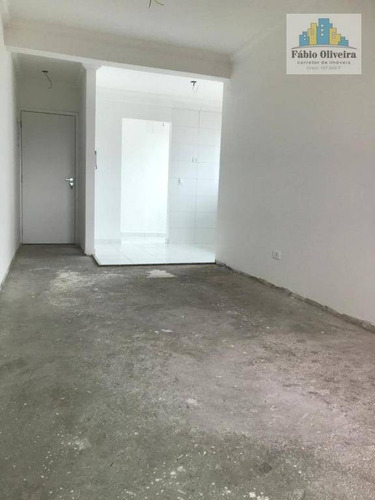 Imagem 25 de 30 de Cobertura Com 2 Dormitórios À Venda, 62 M² Por R$ 530.000,00 - Paraíso - Santo André/sp - Co0174