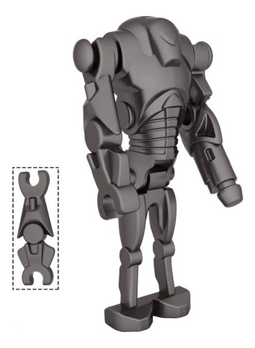 Chaveiro Lego Artesanal Star Wars Vários Personagens Geek Battle Droid Boneco