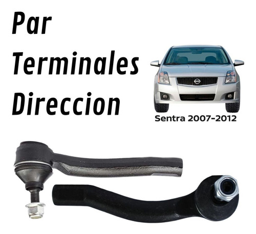Terminales Direccion Izq Y Der Sentra 2007-2012 Syd