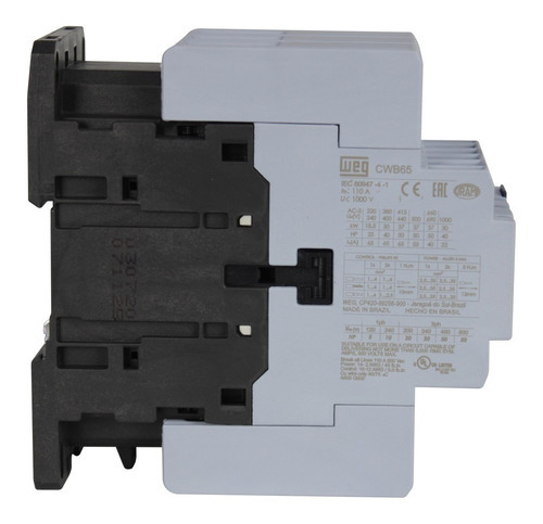 Contactor web Cwb65-11-30d02 3p 65a 24v 1na+1nf