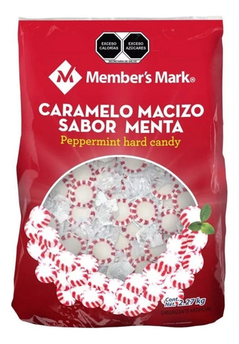 Caramelo Macizo Member's Mark Sabor Menta De 2.27 Kg