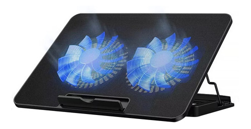 Base Cooler Ventilador Ajustable Para Notebook Pad Doble B-8