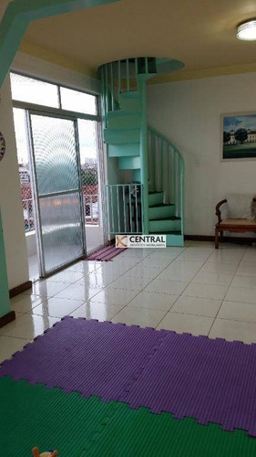 Imagem 7 de 19 de Apartamento Duplex Com 3 Dormitórios À Venda, 216 M² Por R$ 400.000,00 - Pernambués - Salvador/ba - Ad0036