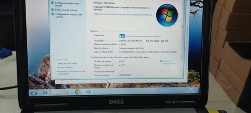 Imagen 5 de 5 de Notebook Dell Latitude Celeron 1.6 Ghz Disco Ssd 120