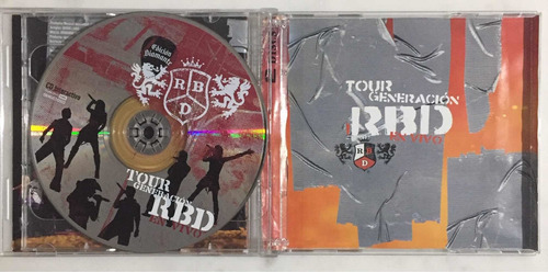 Rbd Tour Generación En Vivo Cd - Edición Diamante
