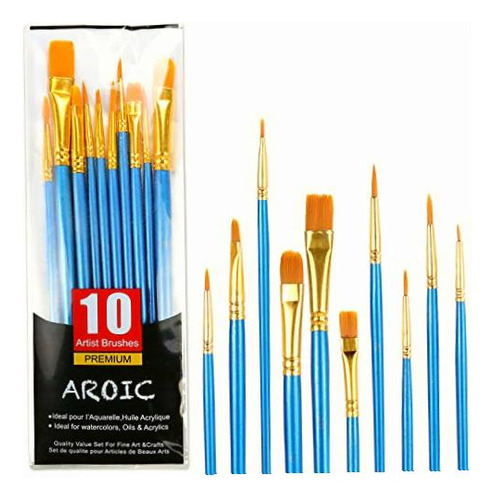 Aroic 599396 Pinceles Pintura Otro, 10 unidades.