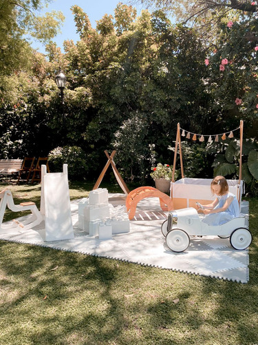 Alquiler Castillo Blanco Inflable Plaza Pelotero Calesita