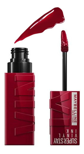 Labial Maybelline Super Stay Vinyl Ink Royal Acabado Brillo